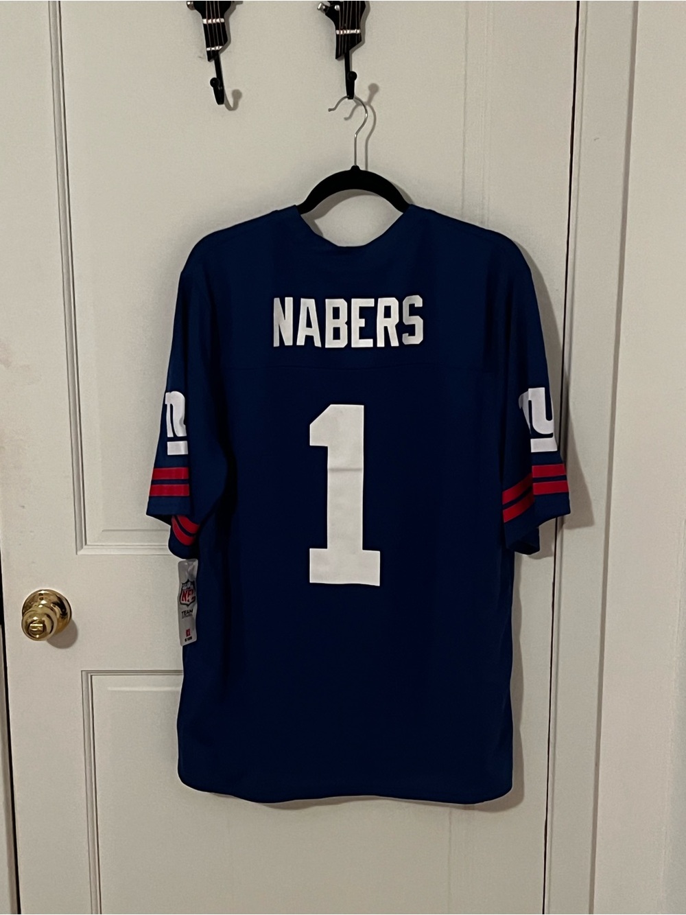 Malik Nabers New York Giants Jersey #1 Men's Large